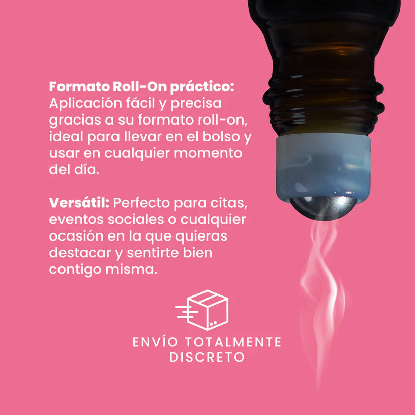 Perfume Attract Esencia Seduction para Mujer Roll-On 10ml Sen Íntimo