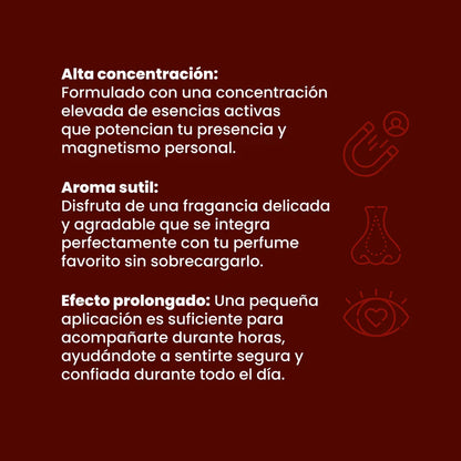Perfume Attract Esencia Sexy para Mujer Roll-On 10ml Sen Íntimo