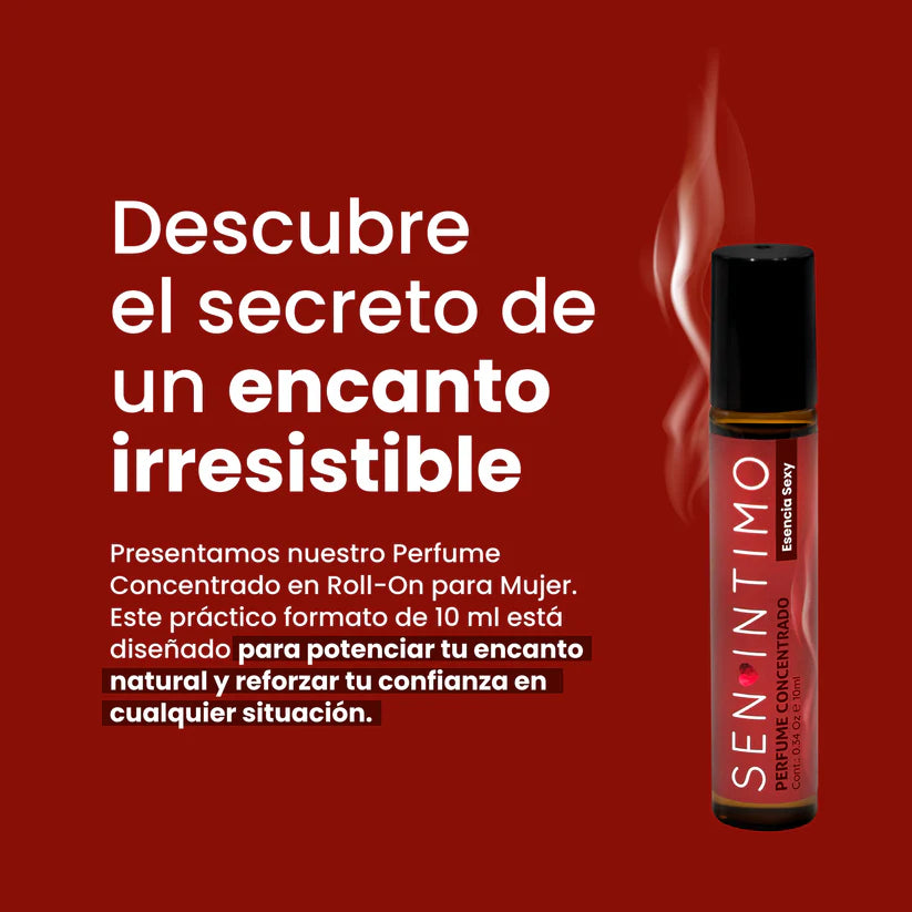 Perfume Attract Esencia Sexy para Mujer Roll-On 10ml Sen Íntimo