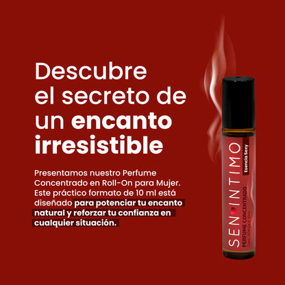 Perfume Attract Esencia Sexy para Mujer Roll-On 10ml Sen Íntimo