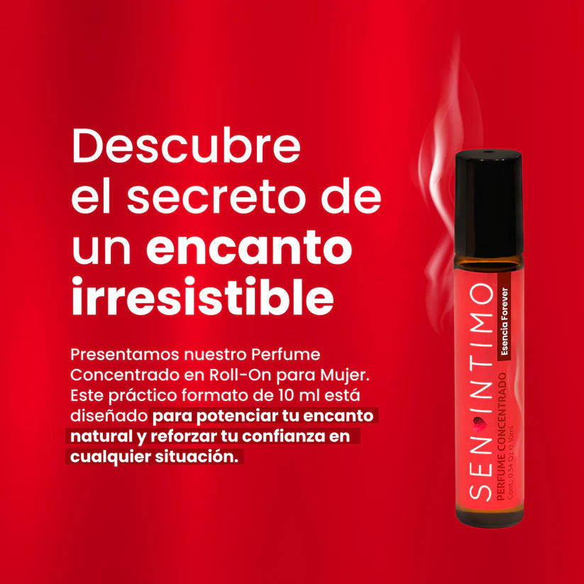 Perfume Attract Esencia Forever para Mujer Roll-On 10ml - Sen Íntimo