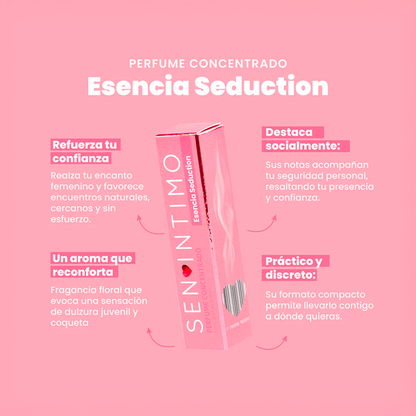 Perfume Attract Esencia Seduction para Mujer Roll-On 10ml Sen Íntimo