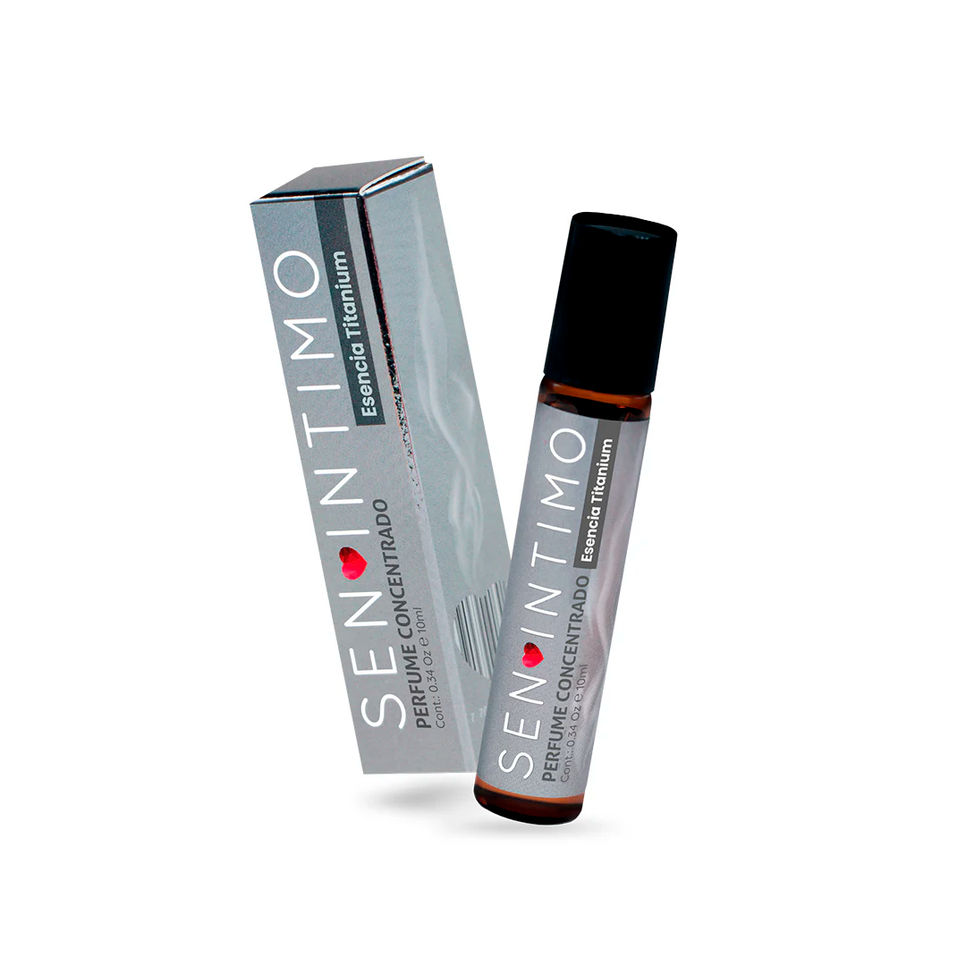Perfume para hombre esencia Titanium 10ml Sen Íntimo