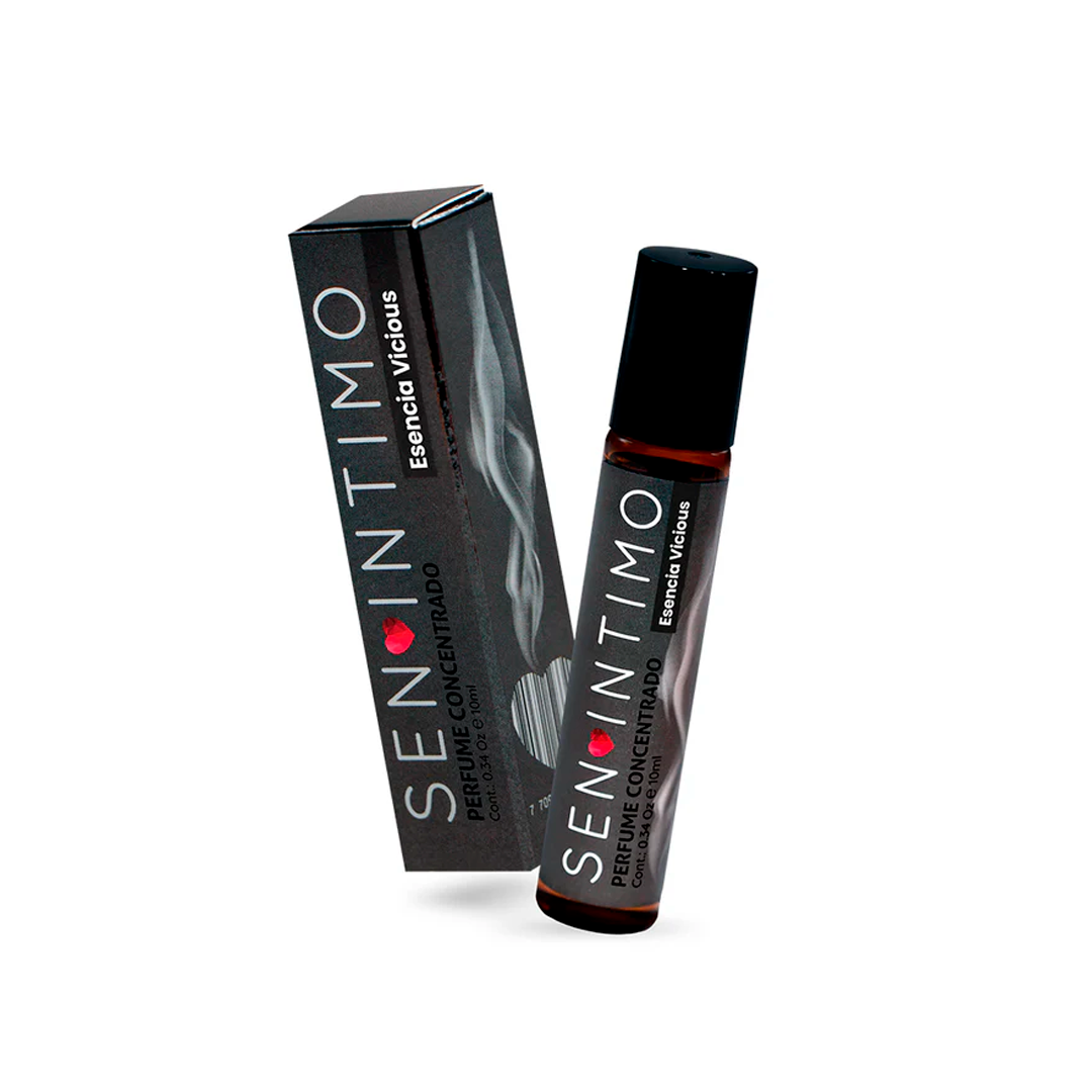 Perfume para hombre esencia Vicious 10ml Sen Íntimo