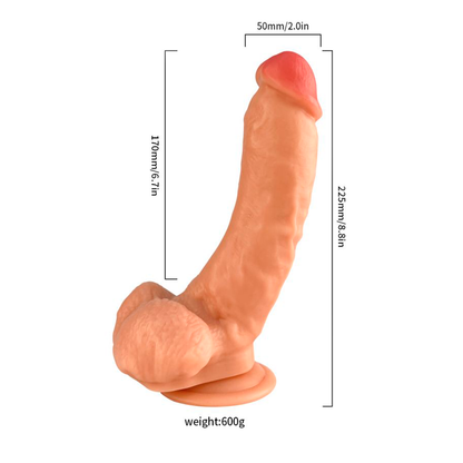 Dildo Realista Suave Virgo 22.5cm