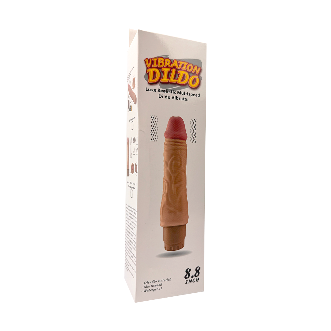 Dildo Vibrador Realista Luxe Pilas