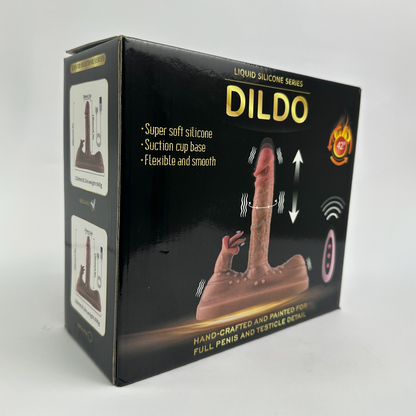 Torso Vibrador Realista Triple Estimulación Alien