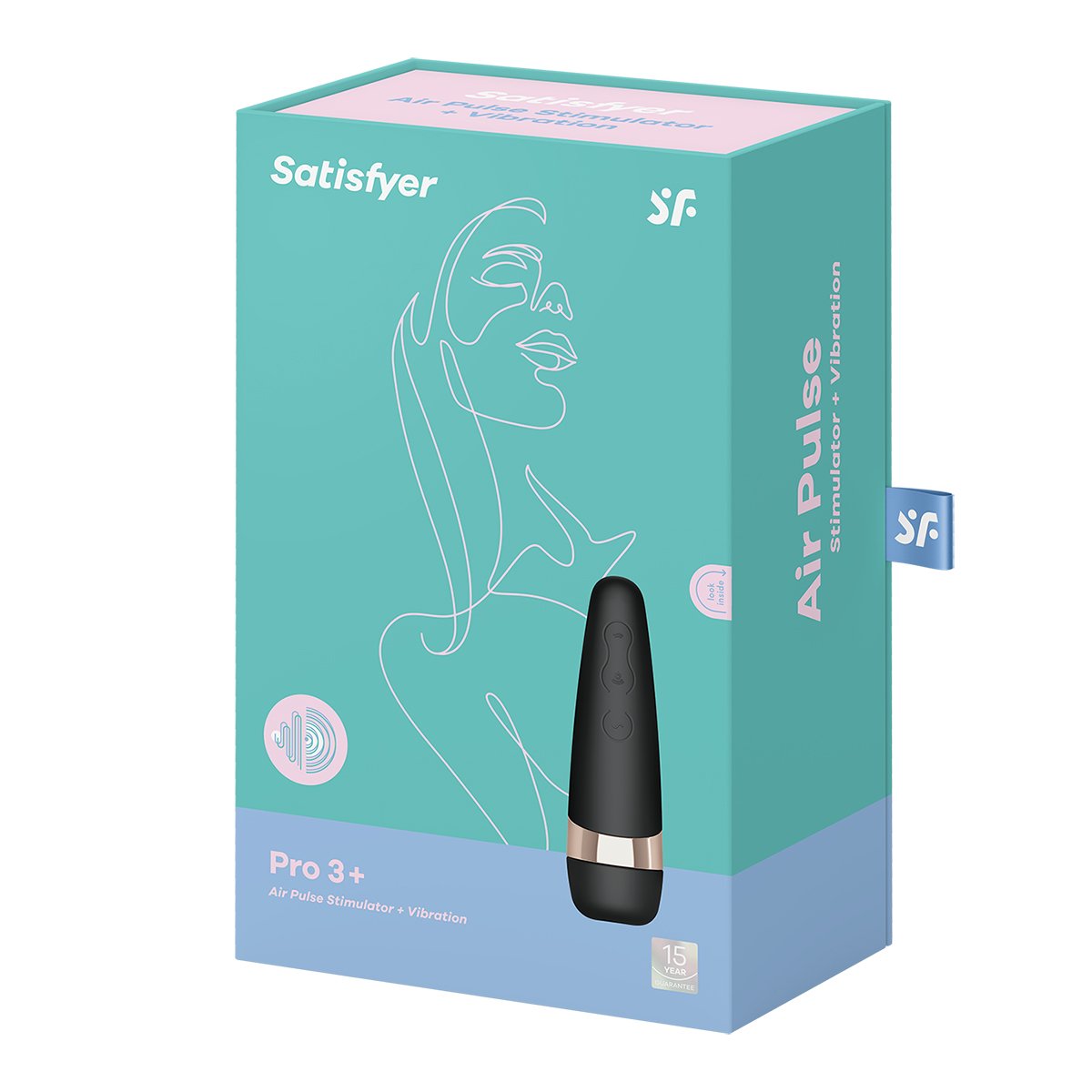 Succionador Con Vibración Satisfyer Pro 3+
