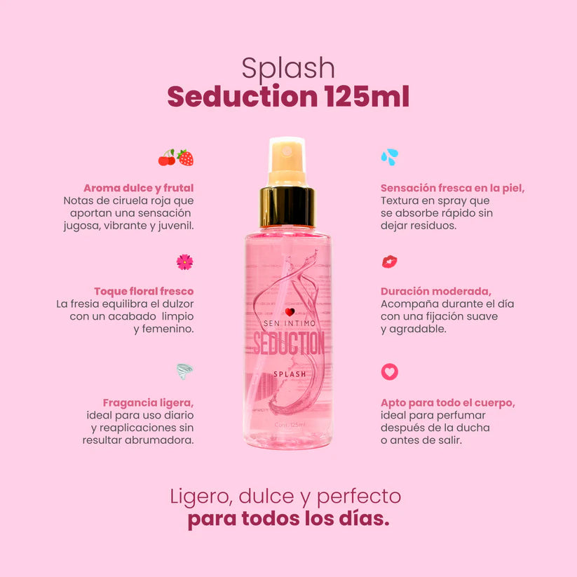 Splash Seduction 125ml Sen Íntimo
