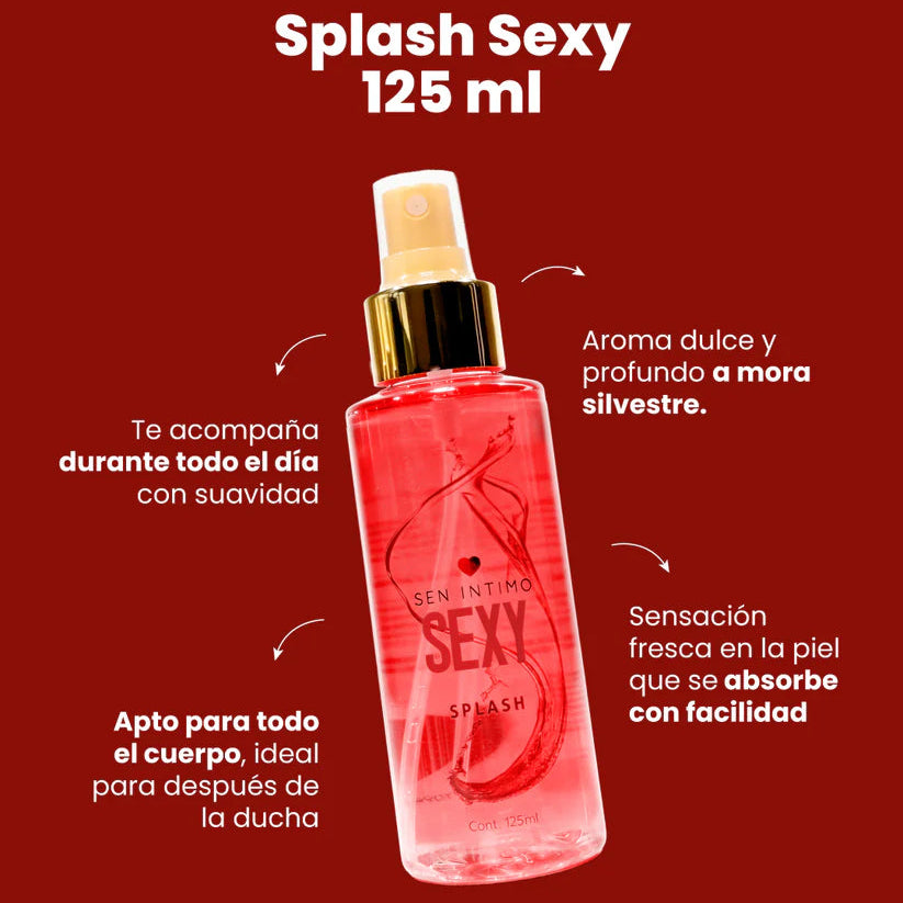 Splash Sexy 125ml Sen Íntimo