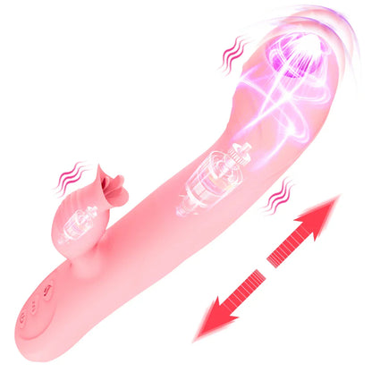 Vibrador Triple Estimulación Clement
