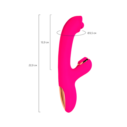 Vibrador Triple Estimulación Vicky