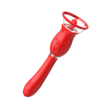 Succionador Con Vibración Triple Estimulación Eden
