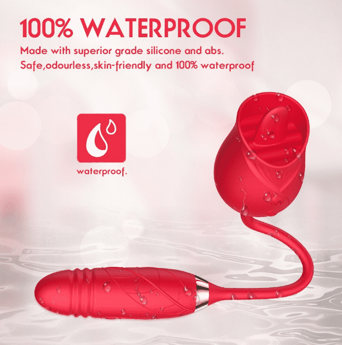 Vibrador Triple Estimulación Flower