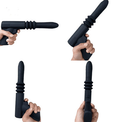Vibrador Doble Estimulación Con Penetración Gun