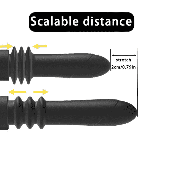 Vibrador Doble Estimulación Con Penetración Gun
