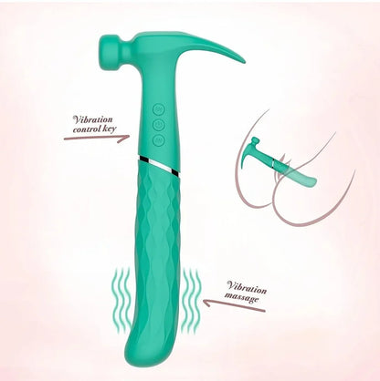 Vibrador Triple Estimulación Hammer Thrusting