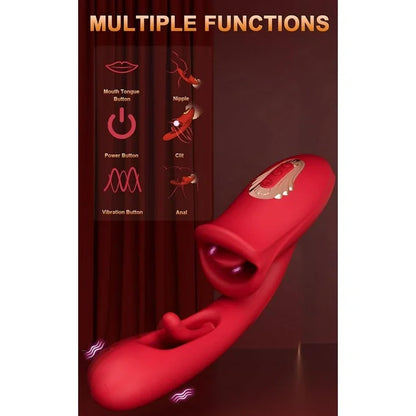 Vibrador Triple Estimulación Kenya
