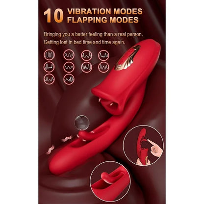 Vibrador Triple Estimulación Kenya
