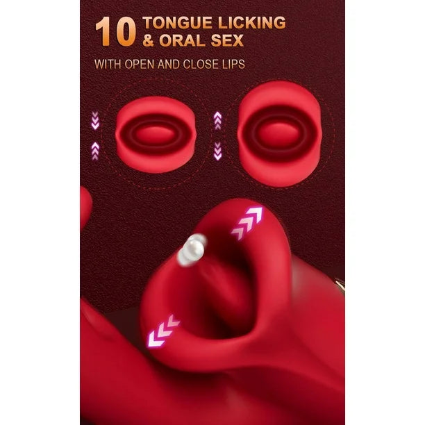 Vibrador Triple Estimulación Kenya