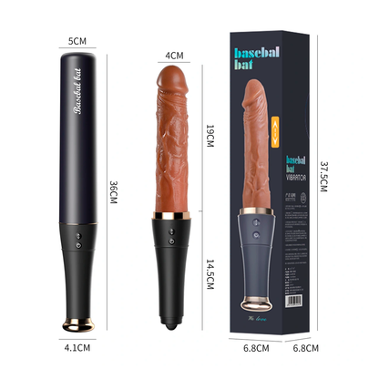 Vibrador Realista Baseball Bat Lengua