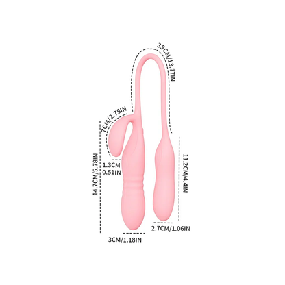 Vibrador Triple Estimulación Amorous