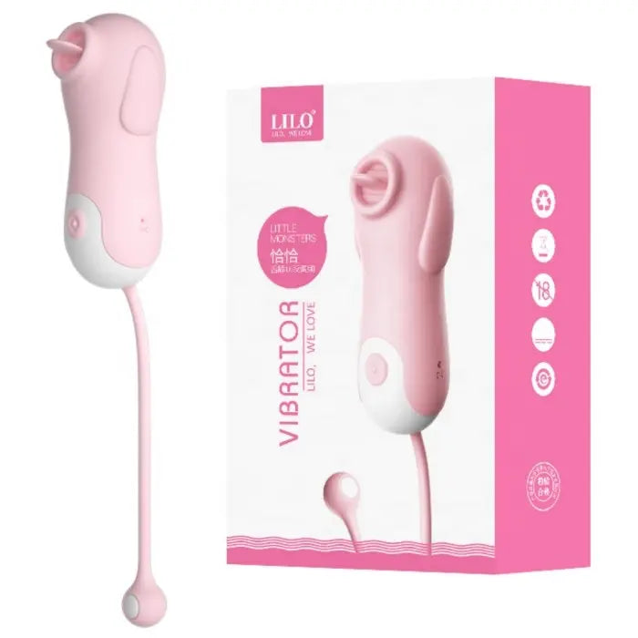 Vibrador Con Lengua Violet