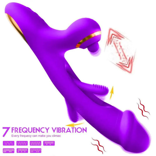 Vibrador Triple Estimulación Vito