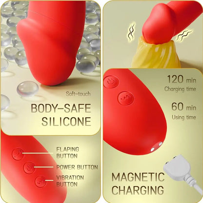 Vibrador Triple Estimulación Vito