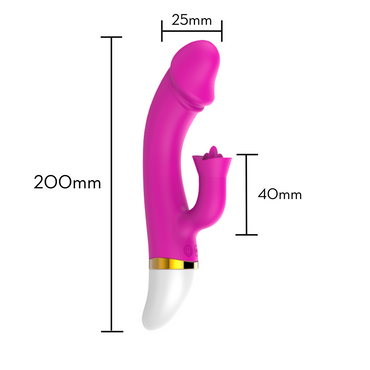 Vibrador Doble Estimulación Wear