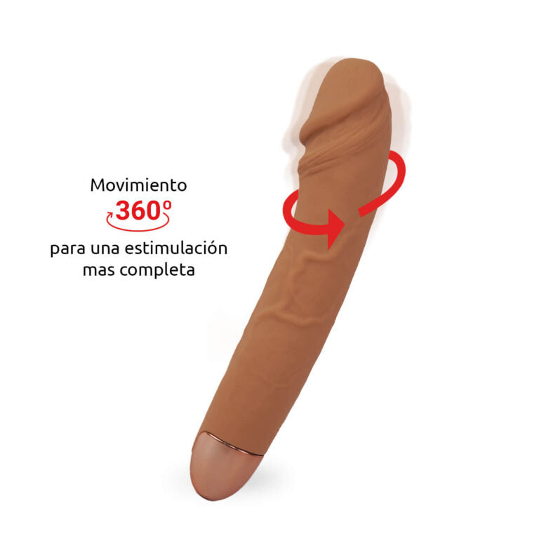 Vibrador Con Rotación Gael 22CM