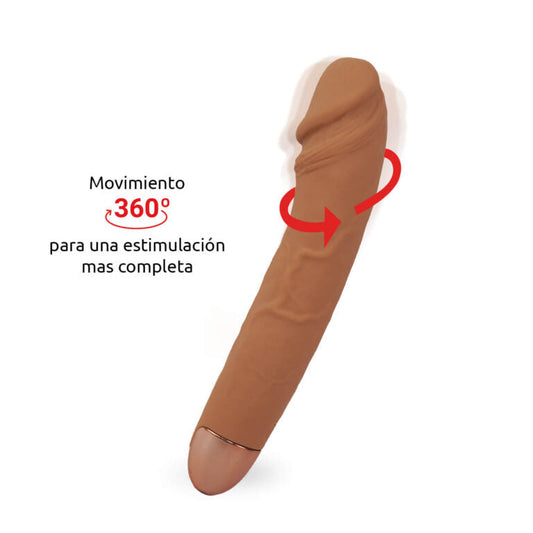 Vibrador Con Rotación Gael 22CM