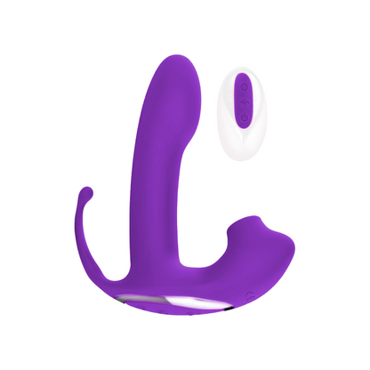 Vibrador Con Succión Doble Estimulación Molly