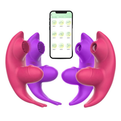 Vibrador Tipo Tanga Luna Connect