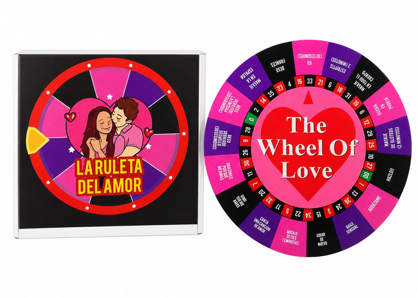 Juego Ruleta Erótica Con Baterías