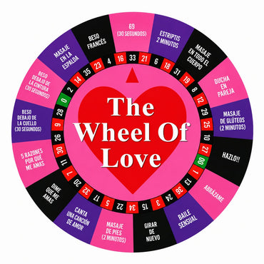Juego Ruleta Erótica Con Baterías