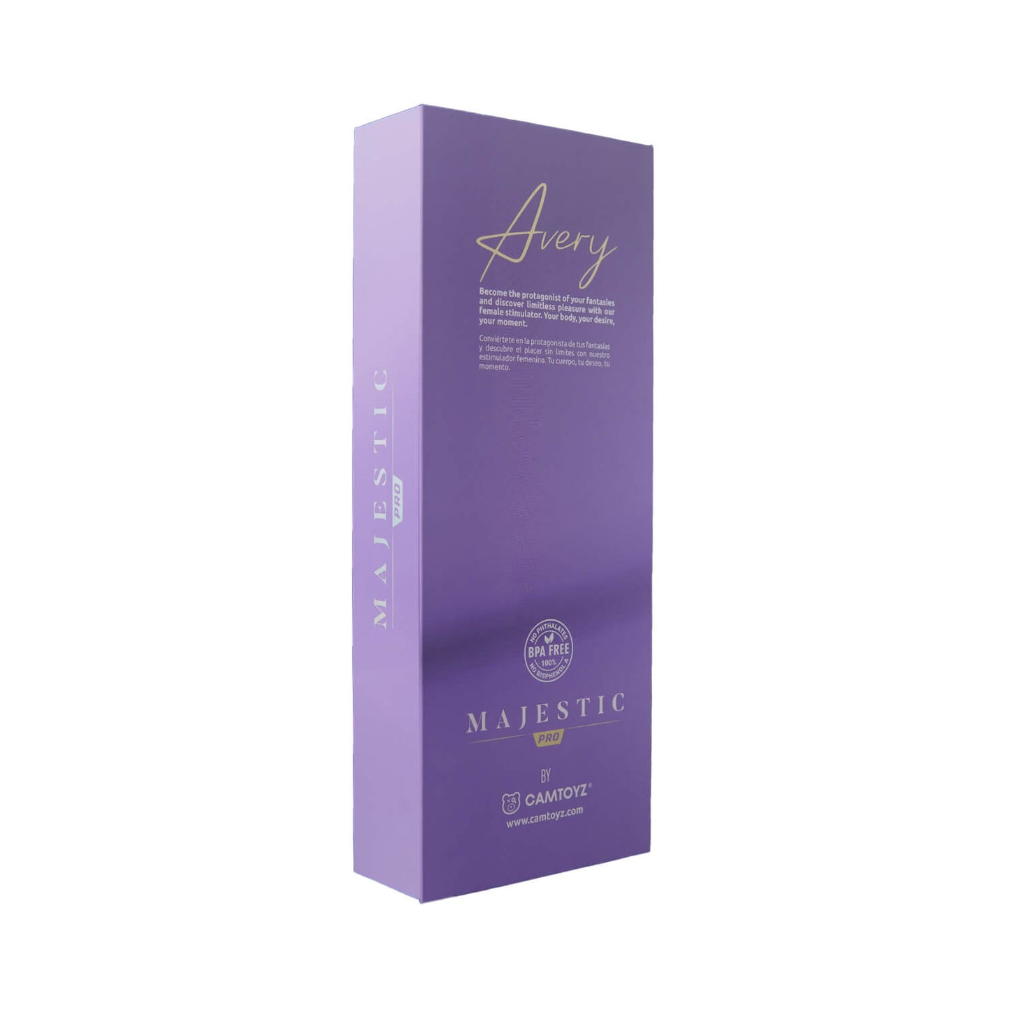 Vibrador Triple Estimulación Avery con Carga USB-C Camtoyz