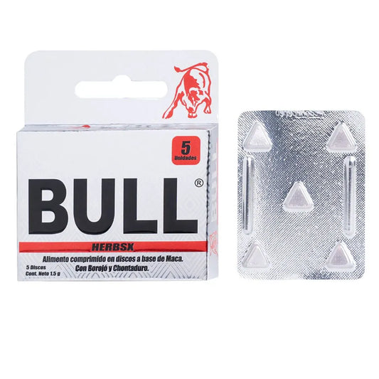 Potencializador Sexual Masculino Sex Bull X5