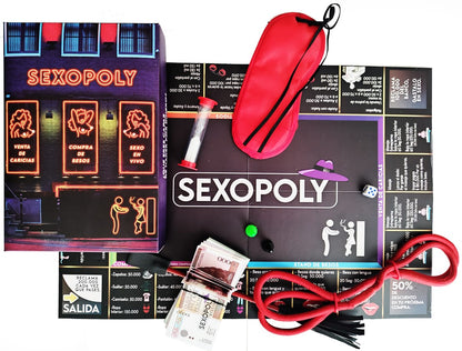 Juego Erótico De Mesa Sexopoly