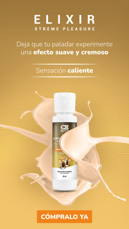 Lubricante Saborizado Crema de Whisky Elixir