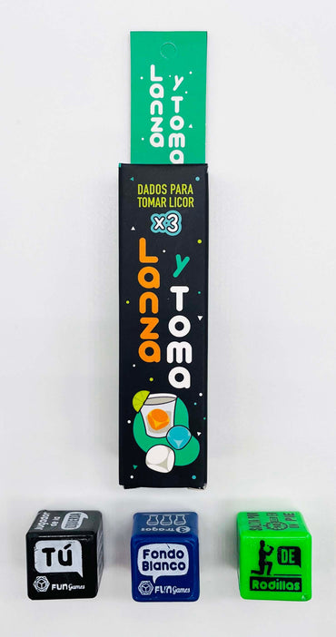 Juego De Dados Lanza y Toma