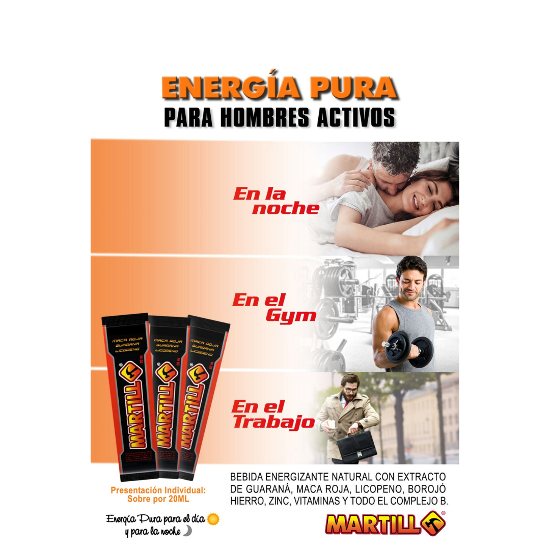 Potencializador En Jarabe Martillo Sachet