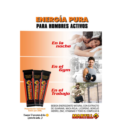 Potencializador En Jarabe Martillo Sachet