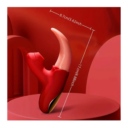 Vibrador Con Succión Carlo