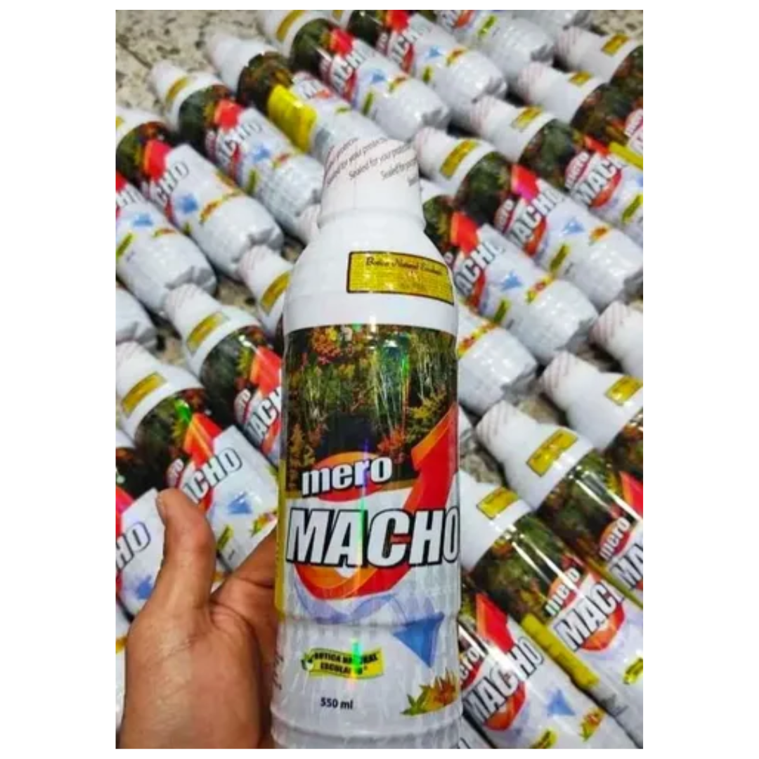 Potencializador Sexual Mero Macho Jarabe Ecuatoriano 100% Original 550 Ml