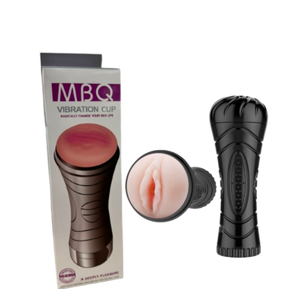 Masturbador Masculino Vagina Linterna Con Vibración