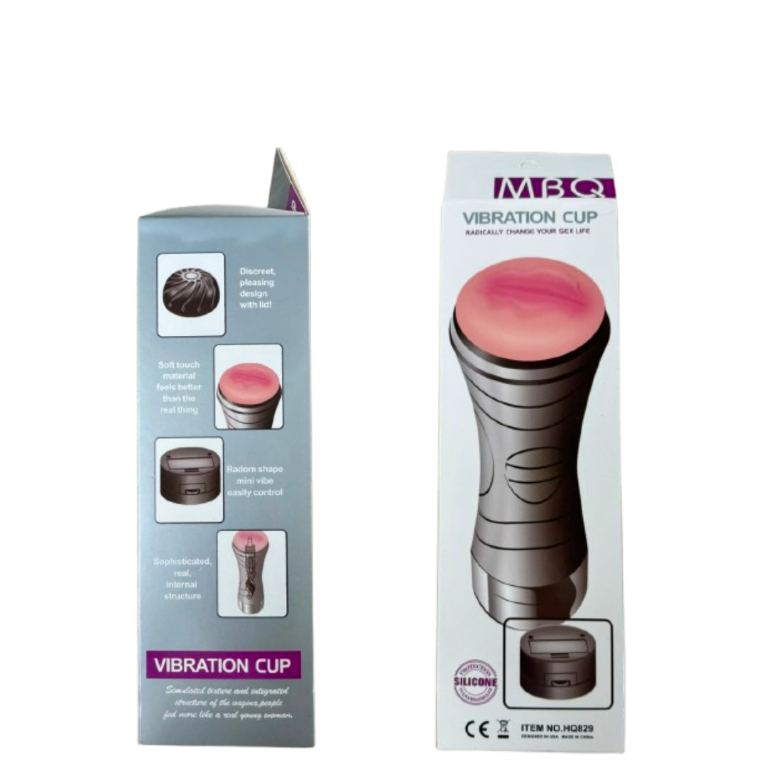Masturbador Masculino Vagina Linterna Con Vibración