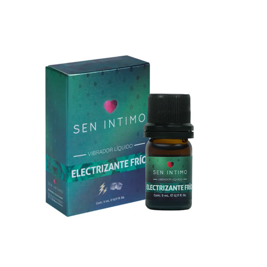 Vibrador Líquido Electrizante Frío X 5 ml Sen Intimo