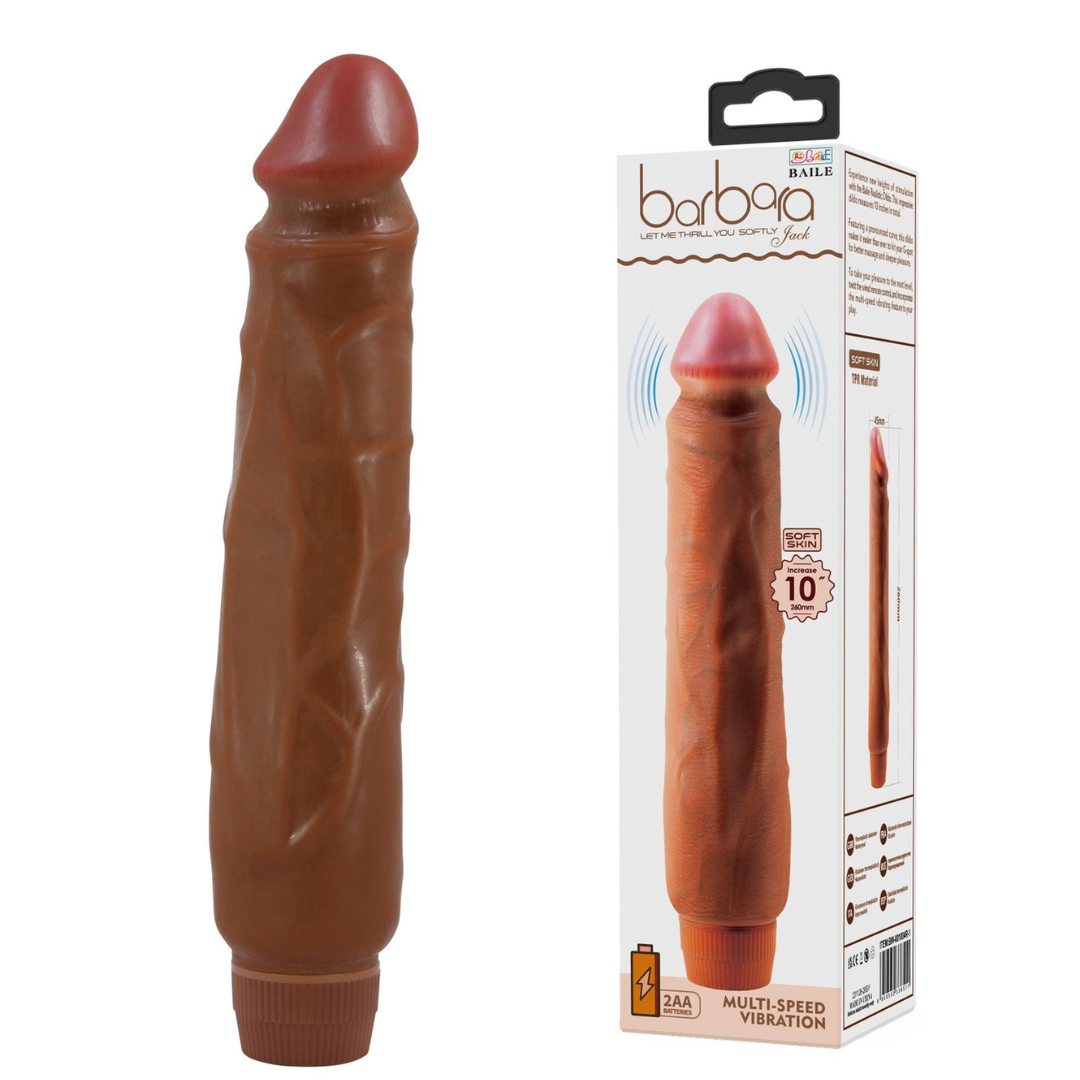 Dildo Vibrador Barbara Jack 26cm