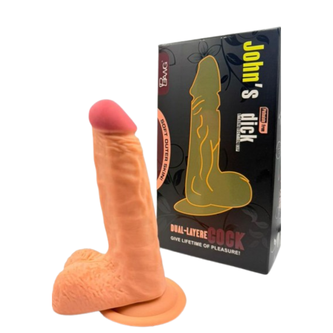 Dildo Masturbador Jhons 16cm